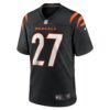 jordan battle cincinnati bengals nike team game jersey black clowdercats tupke.jpg