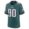jordan davis philadelphia eagles nike team game jersey midnight green clowdercats wyy2f.jpg