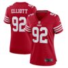 jordan elliott san francisco 49ers nike womens team game jersey scarlet clowdercats mwmny.jpg