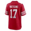jordan watkins san francisco 49ers nike team game jersey scarlet clowdercats me5of.jpg
