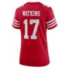jordan watkins san francisco 49ers nike womens team game jersey scarlet clowdercats qmbef.jpg