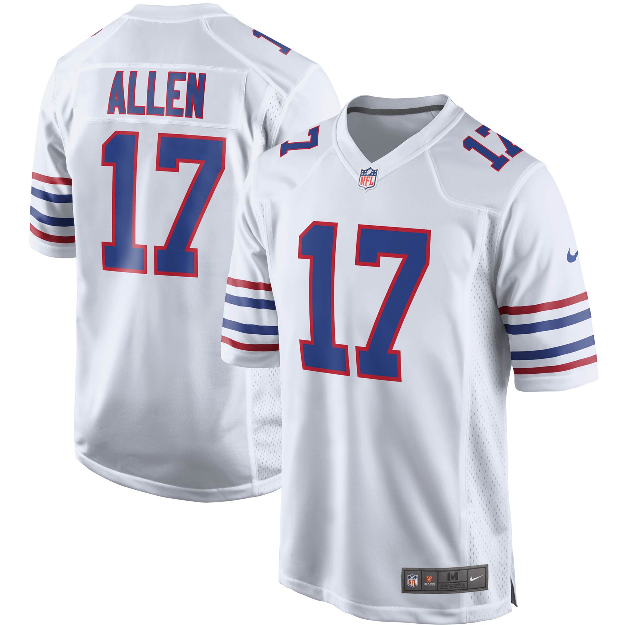 josh allen buffalo bills nike alternate game player jersey white clowdercats 8lgz0.jpg