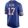josh allen buffalo bills nike team game player jersey royal clowdercats x0fvg.jpg