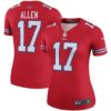 josh allen buffalo bills nike womens alternate legend player performance top red clowdercats wiujq.jpg