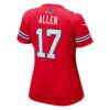 josh allen buffalo bills nike womens player jersey red clowdercats 7ydsz.jpg