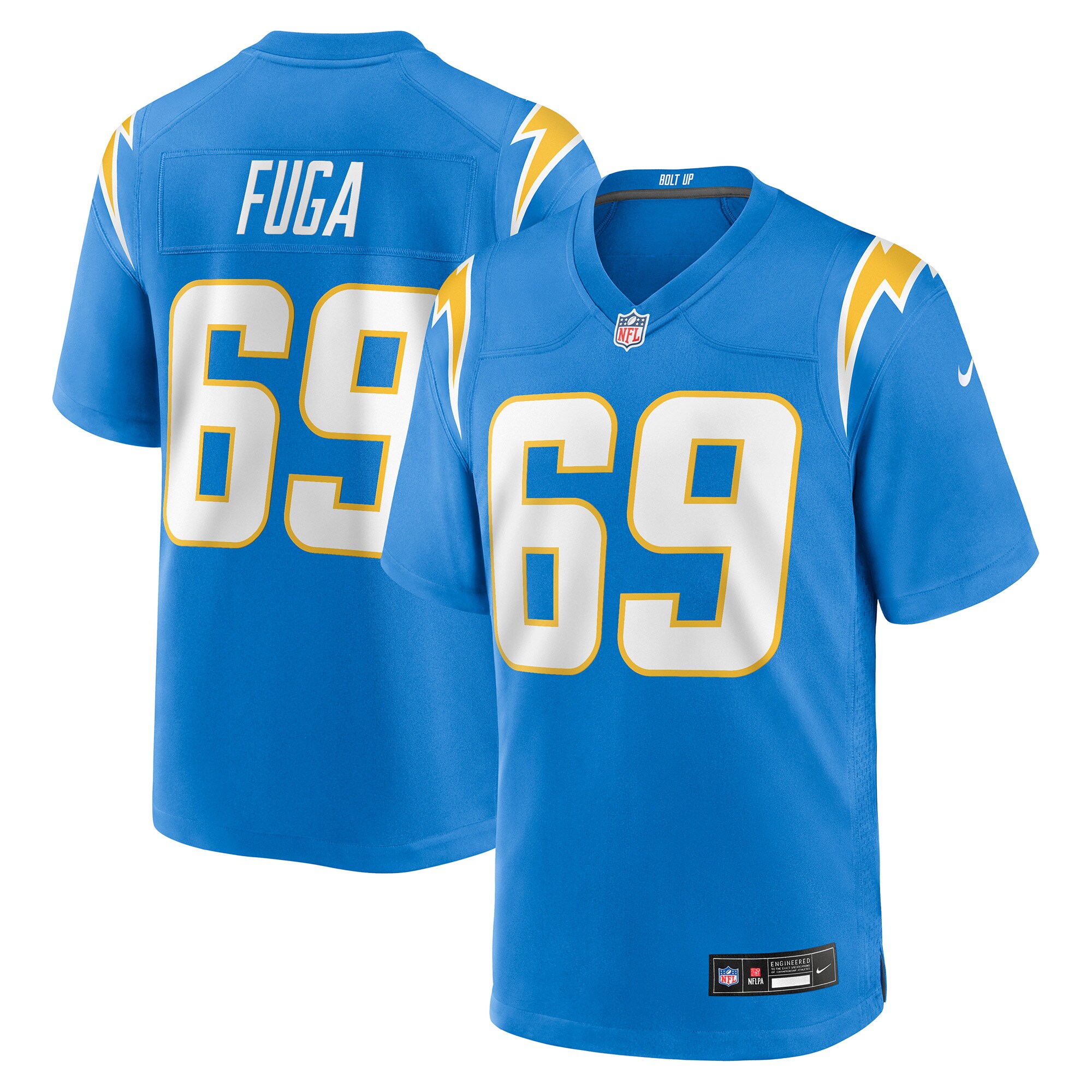 josh fuga los angeles chargers nike team game jersey powder blue clowdercats s2axt.jpg