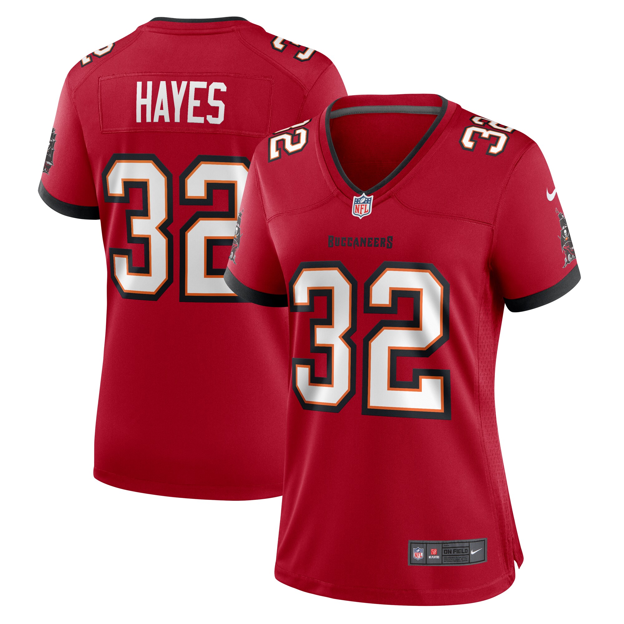 josh hayes tampa bay buccaneers nike womens game jersey red clowdercats n57te.jpg