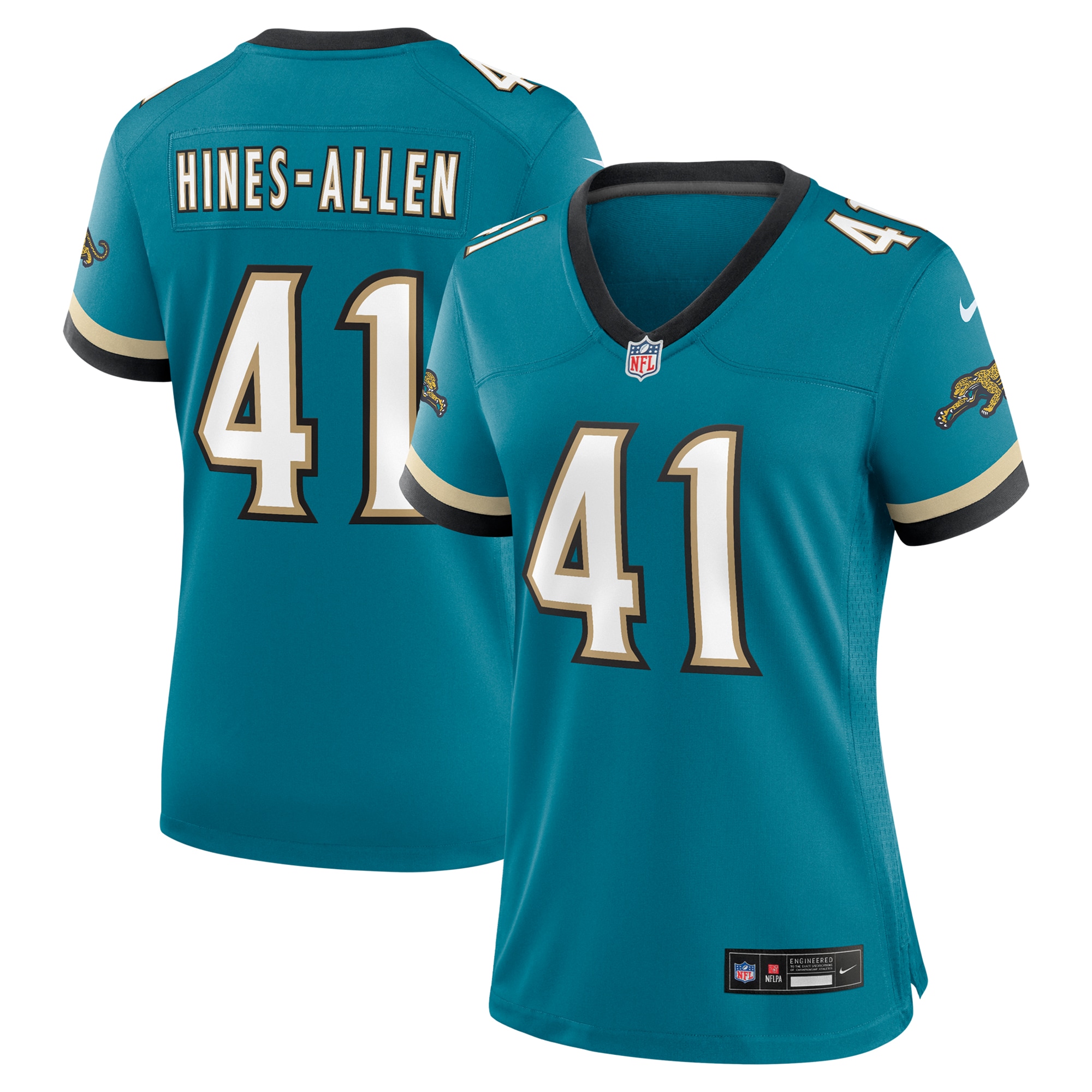 josh hines allen jacksonville jaguars nike womens prowler throwback game jersey teal clowdercats 3fwfg.jpg
