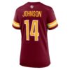 josh johnson washington commanders nike womens team game jersey burgundy clowdercats j3pzr.jpg