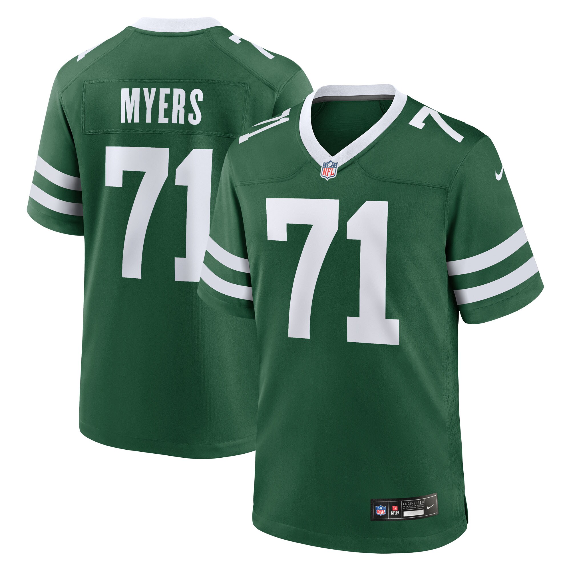 josh myers new york jets nike team game jersey legacy green clowdercats 9wddr.jpg