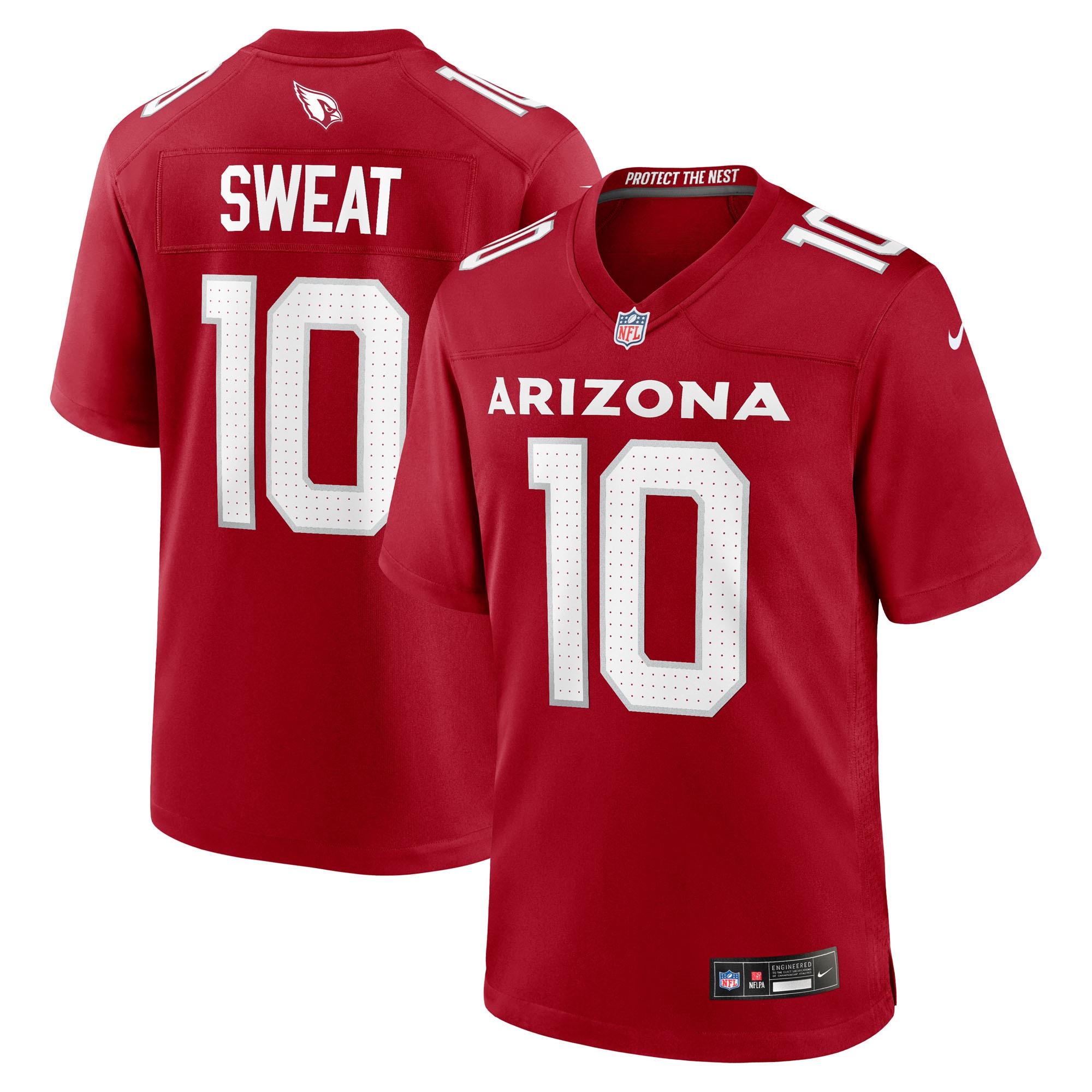 josh sweat arizona cardinals nike game player jersey cardinal clowdercats 2n71k.jpg