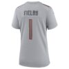 justin fields chicago bears nike womens atmosphere fashion game jersey gray clowdercats ebnsk.jpg