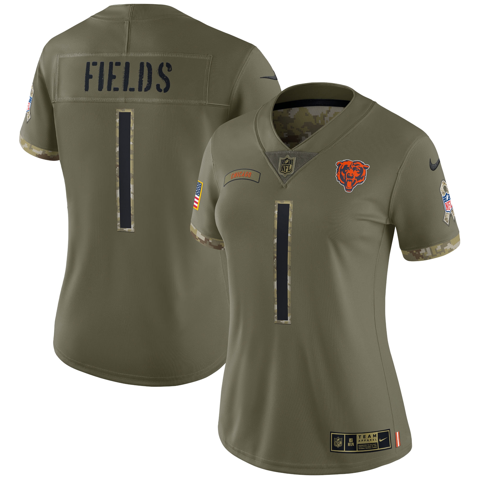 justin fields chicago bears nike womens salute to service limited jersey olive clowdercats rlumy.jpg
