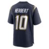 justin herbert los angeles chargers nike alternate super chargers game player jersey navy clowdercats sfb9t.jpg