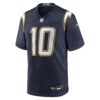 justin herbert los angeles chargers nike alternate super chargers game player jersey navy clowdercats wpulh.jpg