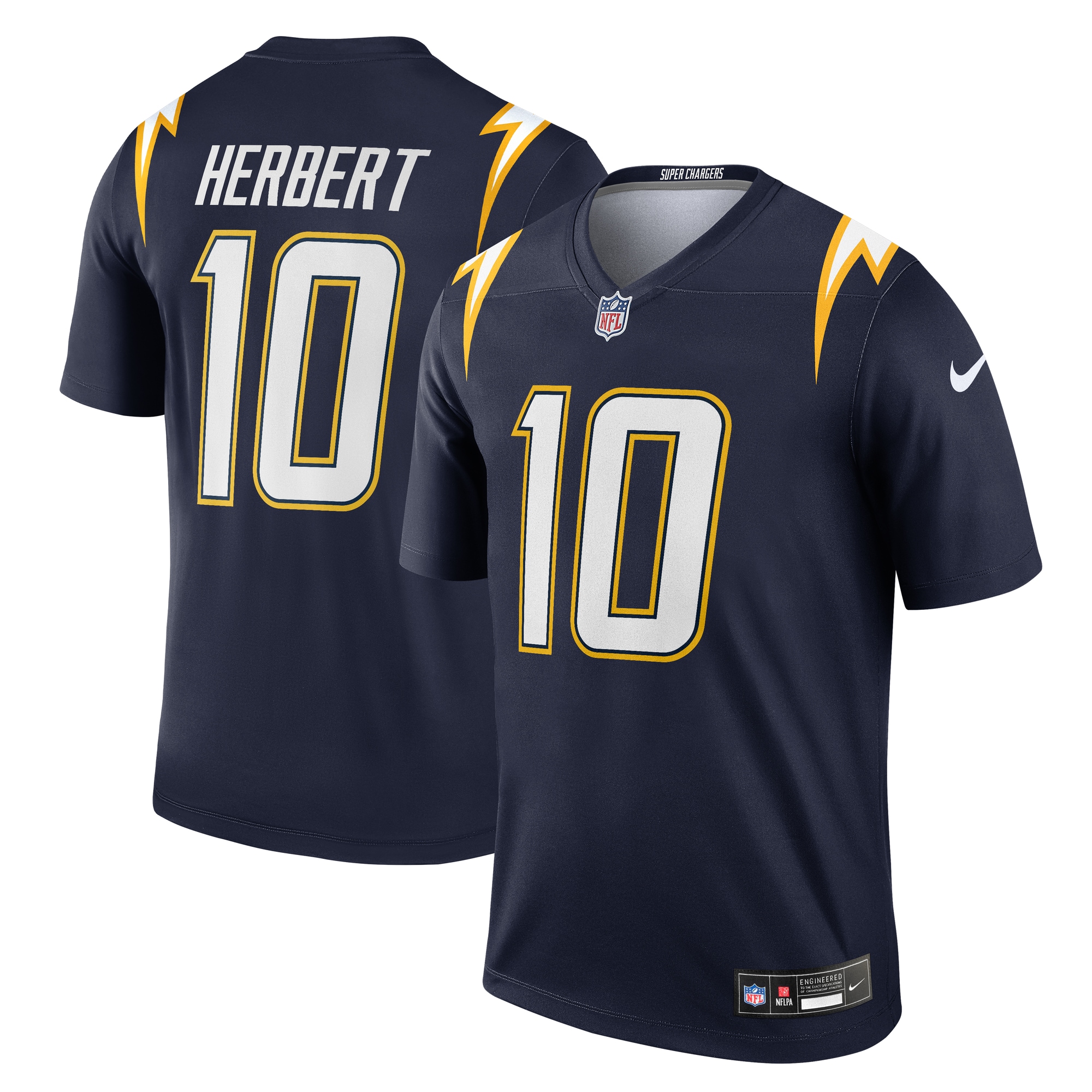 justin herbert los angeles chargers nike alternate super chargers legend player performance top navy clowdercats hmuth.jpg