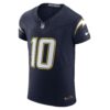 justin herbert los angeles chargers nike alternate super chargers vapor fuse elite jersey navy clowdercats y6xuh.jpg