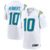justin herbert los angeles chargers nike game jersey white clowdercats g5m1g.jpg