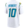 justin herbert los angeles chargers nike game jersey white clowdercats p9kxv.jpg