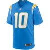 justin herbert los angeles chargers nike player game jersey powder blue clowdercats tl4nx.jpg