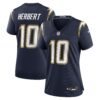 justin herbert los angeles chargers nike womens alternate super chargers game jersey navy clowdercats ztedu.jpg