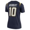 justin herbert los angeles chargers nike womens alternate super chargers legend player performance top navy clowdercats acjtq.jpg