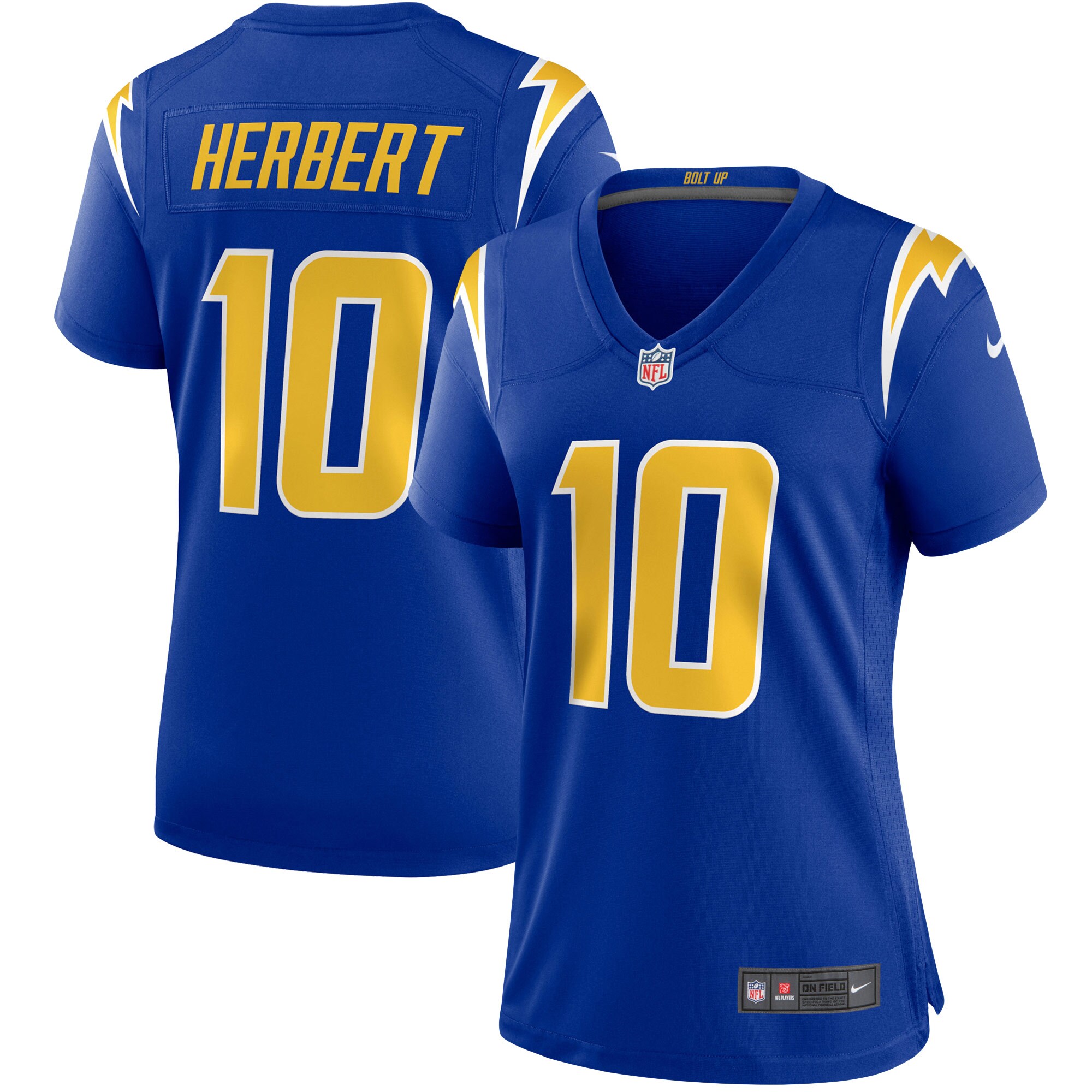 justin herbert los angeles chargers nike womens game jersey royal clowdercats i33b7.jpg