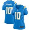 justin herbert los angeles chargers nike womens player game jersey powder blue clowdercats tnwzt.jpg
