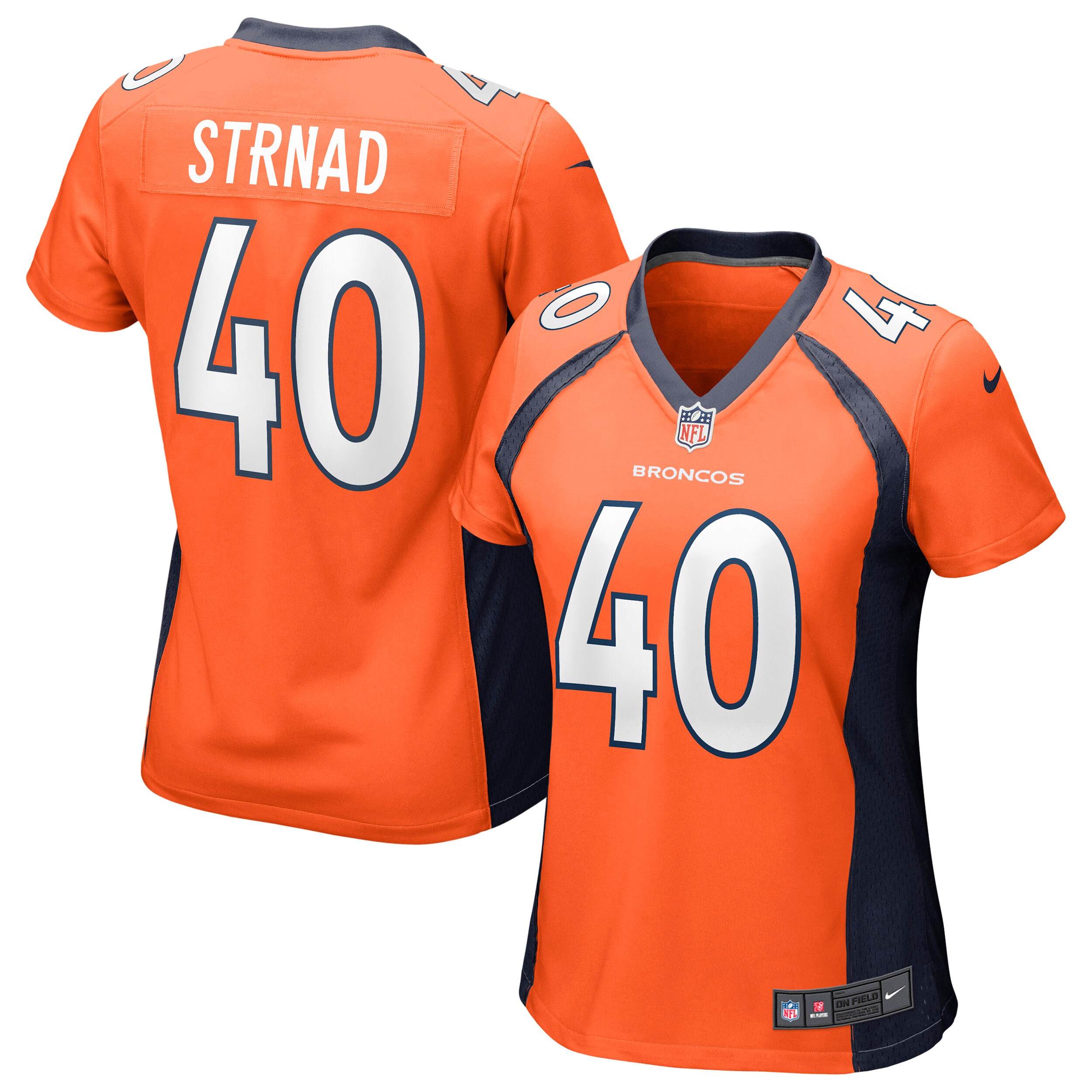 justin strnad denver broncos nike womens game jersey orange clowdercats k1ztj.jpg