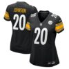 kaleb johnson pittsburgh steelers nike womens team game jersey black clowdercats flj5t.jpg