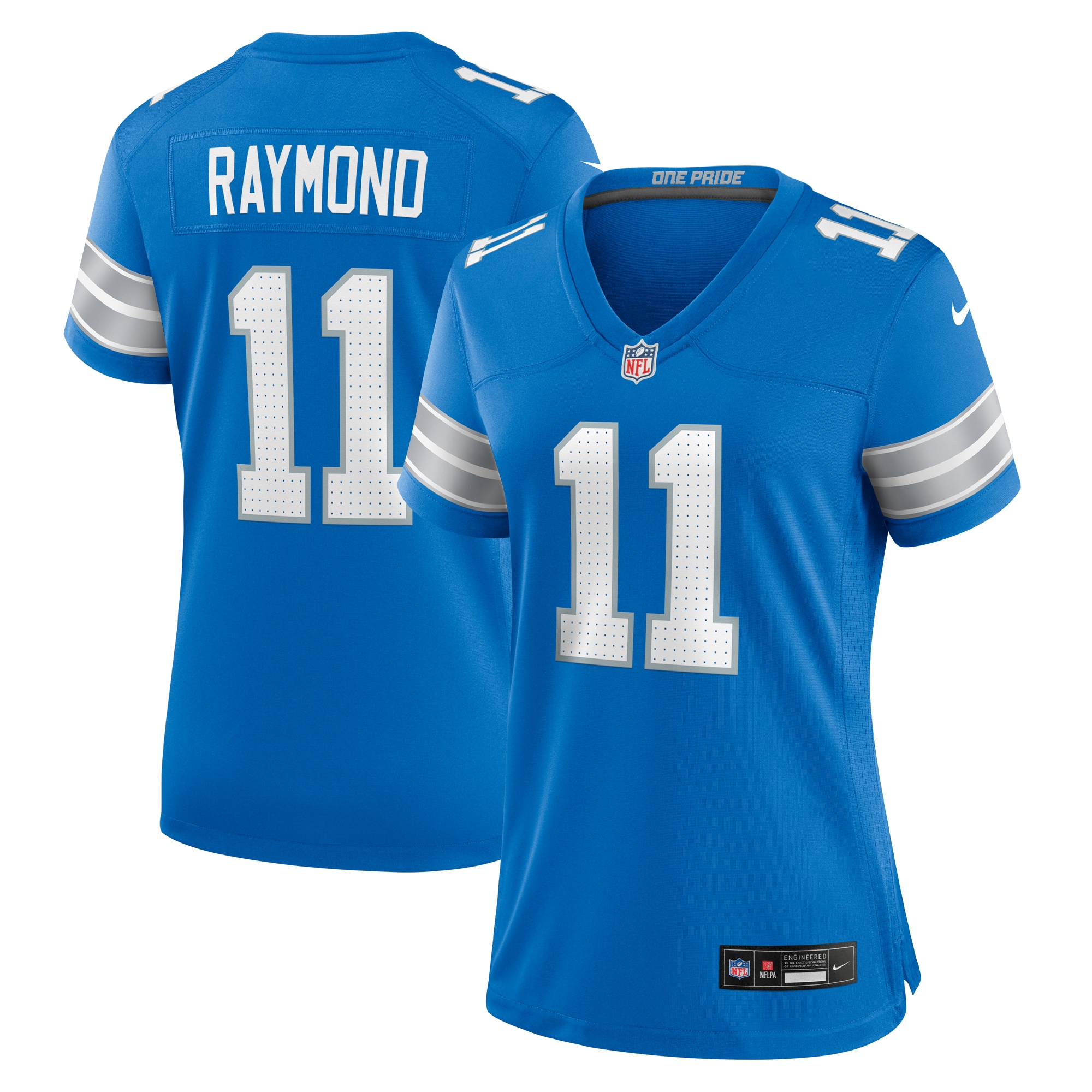 kalif raymond detroit lions nike womens team game jersey blue clowdercats 416zh.jpg