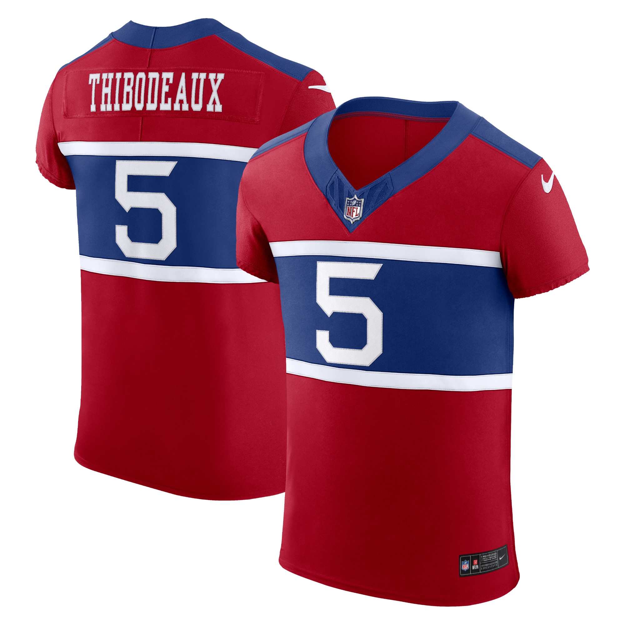 kayvon thibodeaux new york giants nike vapor fuse elite player jersey vapor fuse elite jersey red clowdercats rpuvg.jpg