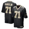 kelvin banks jr new orleans saints nike 2025 nfl draft first round pick game jersey black clowdercats z9zpf.jpg