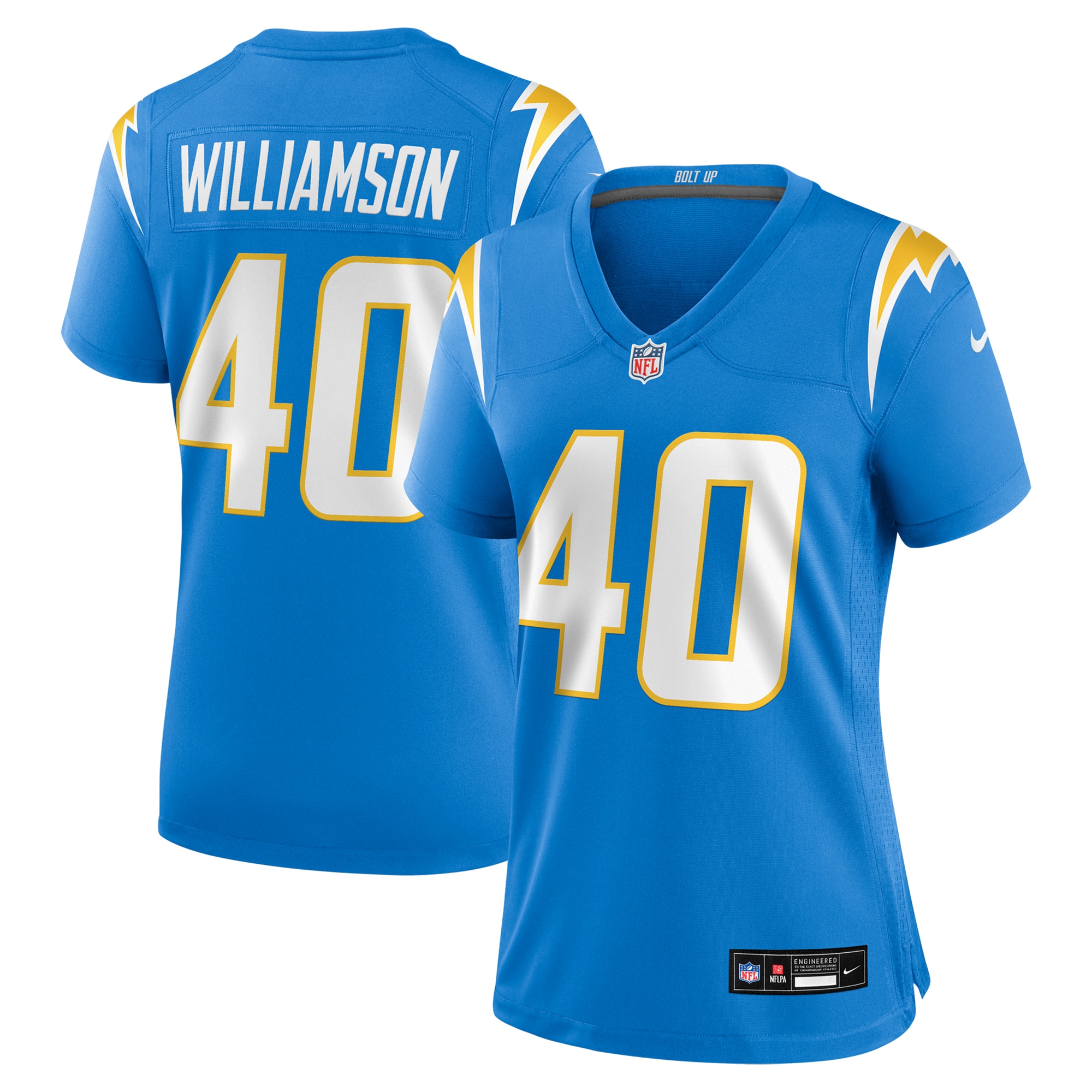 kendall williamson los angeles chargers nike womens team game jersey powder blue clowdercats loyht.jpg