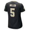 kendre miller new orleans saints nike womens team game jersey black clowdercats el1x8.jpg
