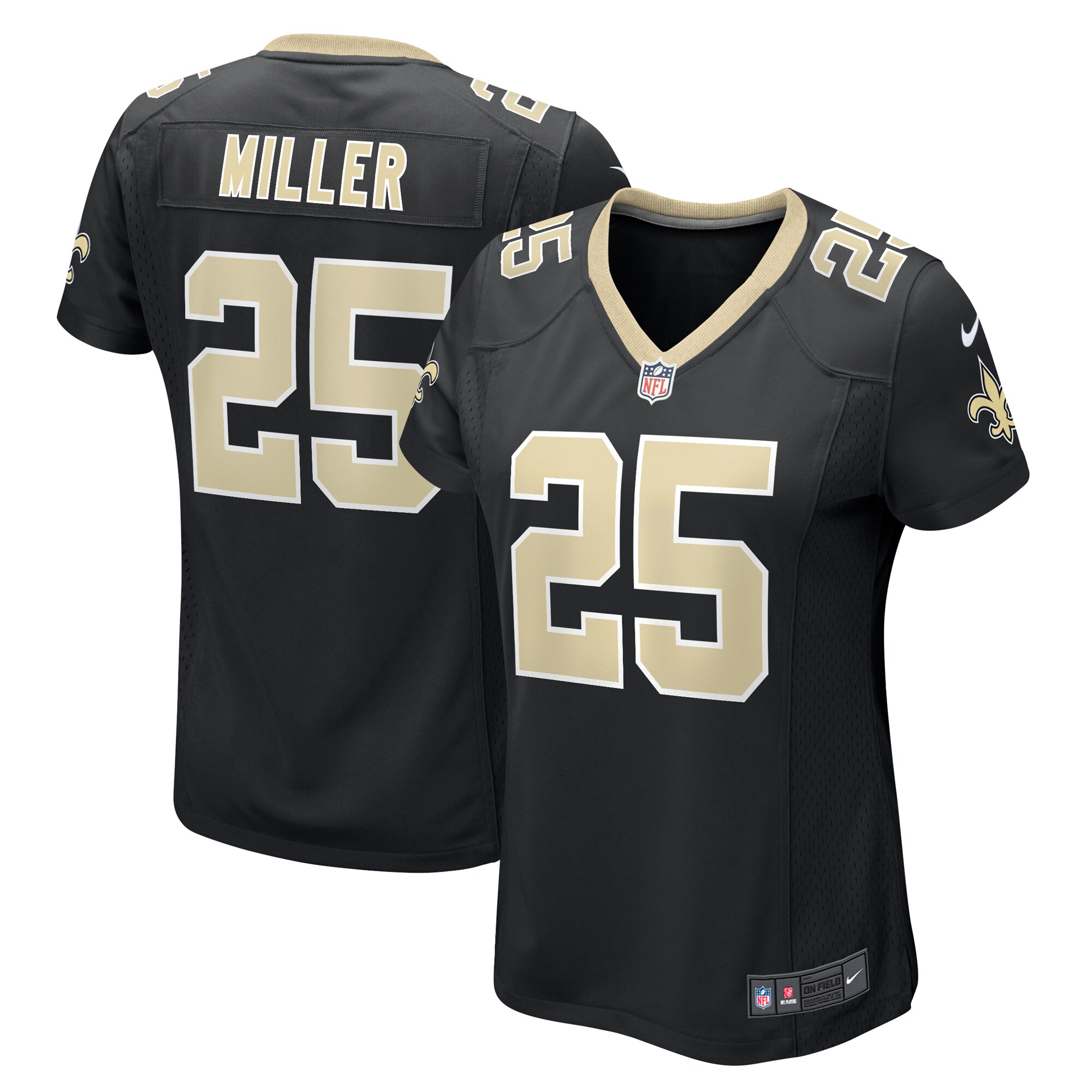 kendre miller new orleans saints nike womens team game jersey black clowdercats udiug.jpg