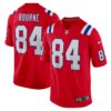 kendrick bourne new england patriots nike alternate game jersey red clowdercats tkjdu.jpg
