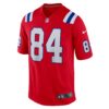 kendrick bourne new england patriots nike alternate game jersey red clowdercats wrx0v.jpg