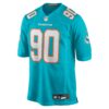 kenneth grant miami dolphins nike 2025 nfl draft first round pick game jersey aqua clowdercats fficw.jpg