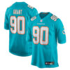 kenneth grant miami dolphins nike 2025 nfl draft first round pick game jersey aqua clowdercats ikmot.jpg