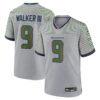 kenneth walker iii seattle seahawks nike 2025 rivalries collection game jersey wolf gray clowdercats j7q2e.jpg