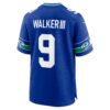 kenneth walker iii seattle seahawks nike alternate 50th season game jersey royal clowdercats rlhyb.jpg