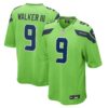 kenneth walker iii seattle seahawks nike game jersey neon green clowdercats uyf2j.jpg
