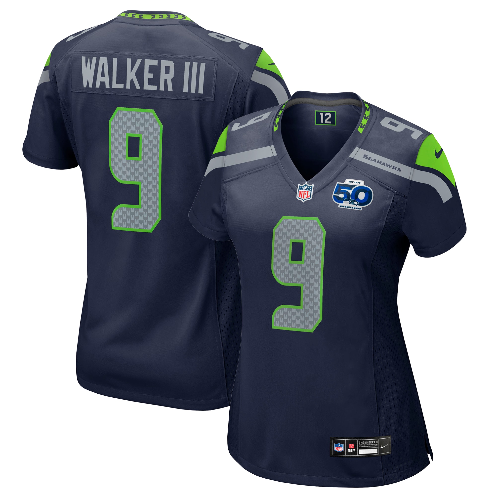 kenneth walker iii seattle seahawks nike womens 50th season game jersey college navy clowdercats nn1iz.jpg