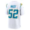 khalil mack los angeles chargers nike game jersey white clowdercats fkyuo.jpg