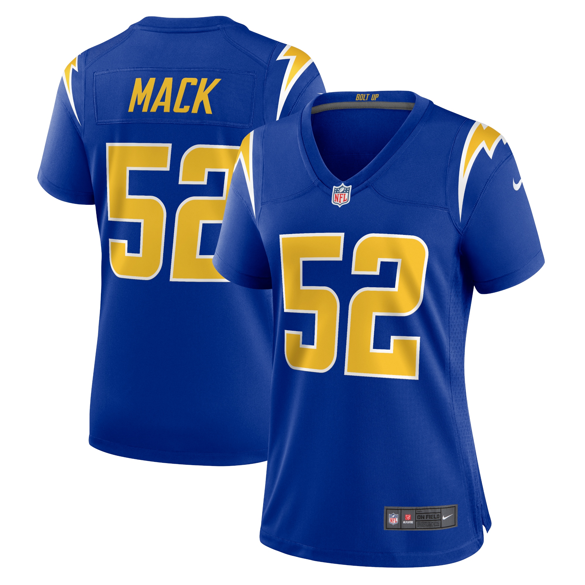 khalil mack los angeles chargers nike womens alternate game jersey royal clowdercats bj07d.jpg