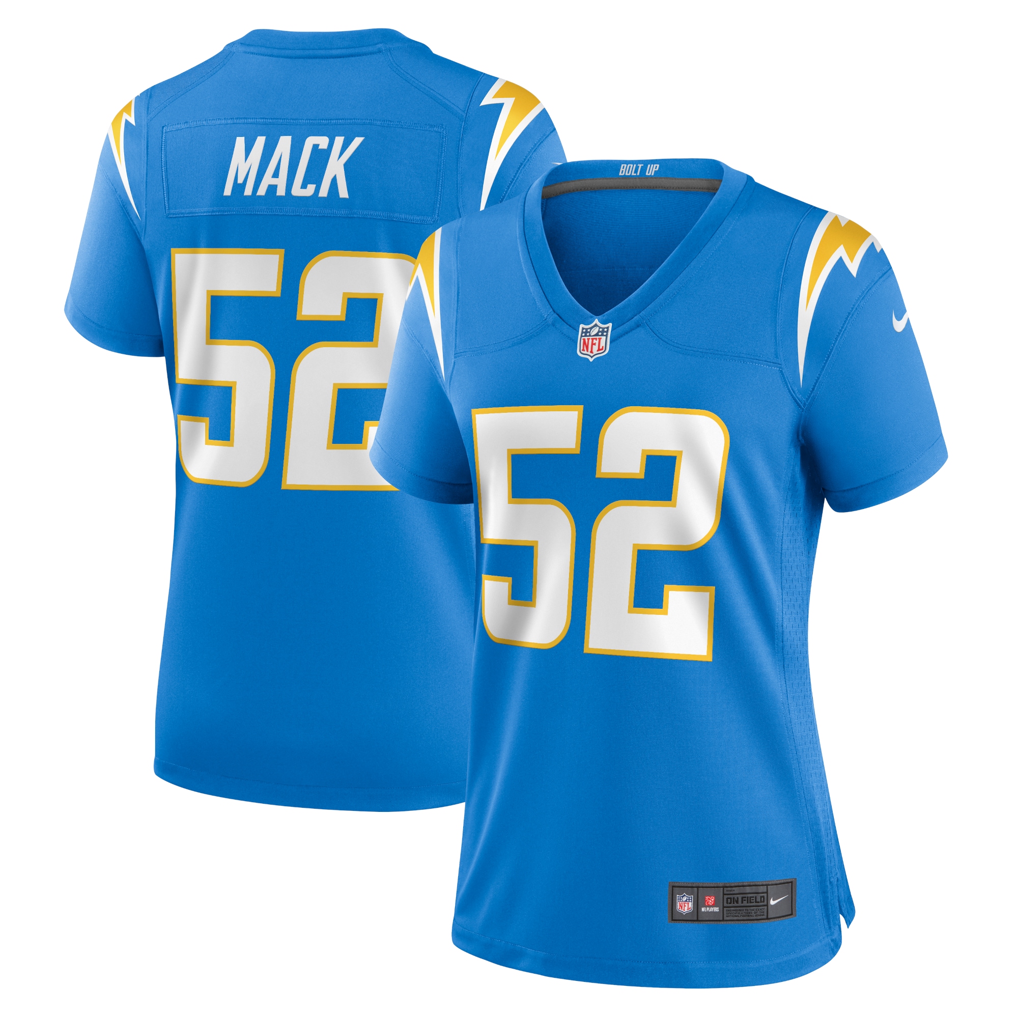 khalil mack los angeles chargers nike womens player jersey powder blue clowdercats eukk0.jpg