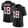 kirk cousins atlanta falcons nike vapor fuse limited jersey black clowdercats hjrya.jpg