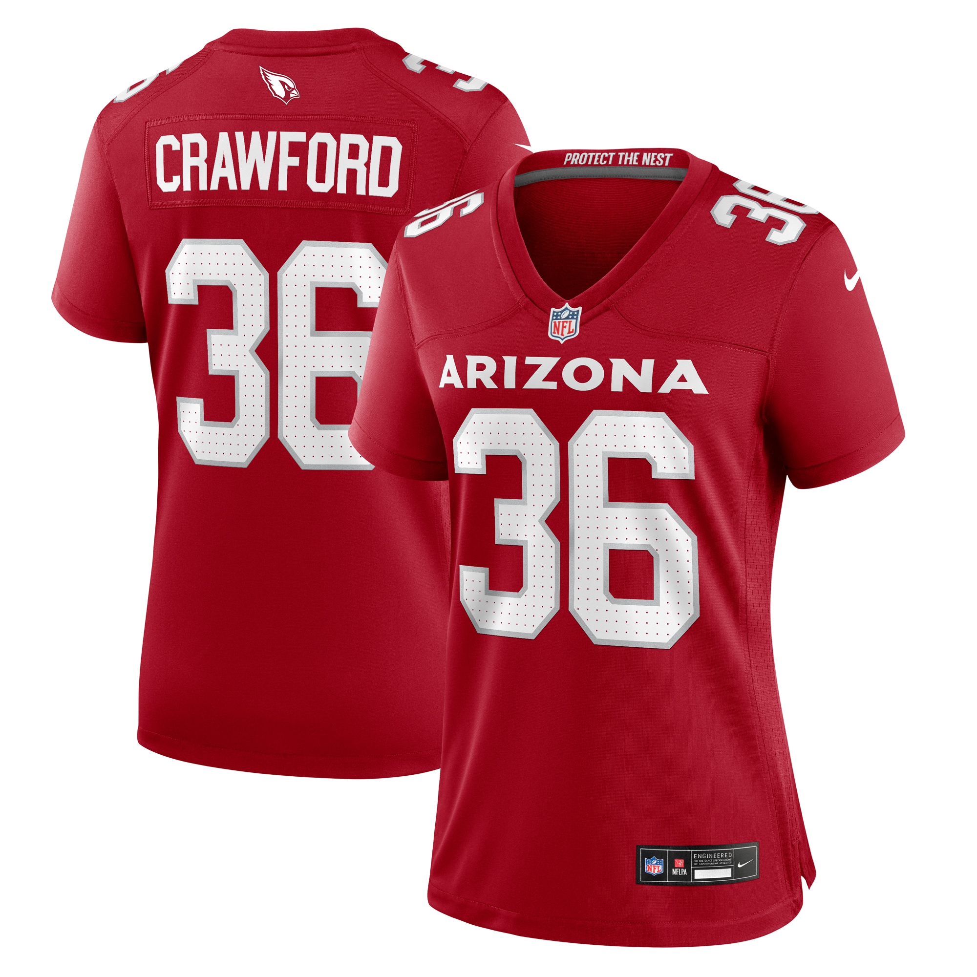 kitan crawford arizona cardinals nike womens team game jersey cardinal clowdercats zpgrl.jpg