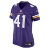 kobe king minnesota vikings nike womens team game jersey purple clowdercats xuqte.jpg